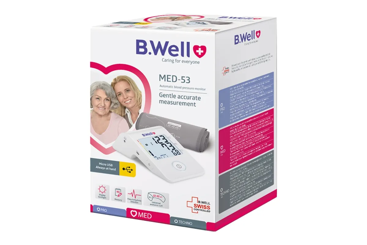 دستگاه فشارسنج بازویی بی ول مدل MED-53